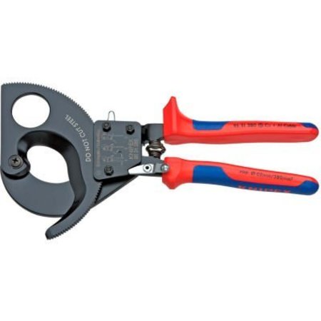 KNIPEX KNIPEX® 95 31 280 SBA Cable Cutters-Ratcheting Type-Comfort Grip 11" OAL 95 31 280 SBA